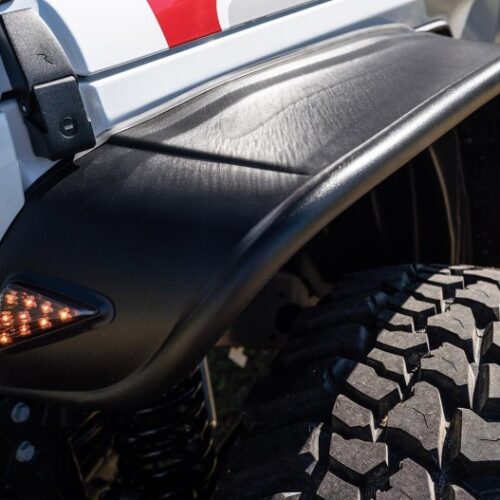 Bushwacker 10928-07 2020 Jeep Gladiator Launch Edition Flat Style Flares 4pc - Black - Image 10