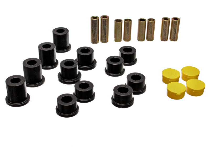 Energy Suspension 11.3105G 90-97 Mazda Miata Black Front Control Arm Bushing Set - Image 6