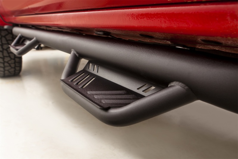 Lund 34641752 16-19 Toyota Tacoma Crew Cab Terrain HX Step Nerf Bars - Black - Image 2