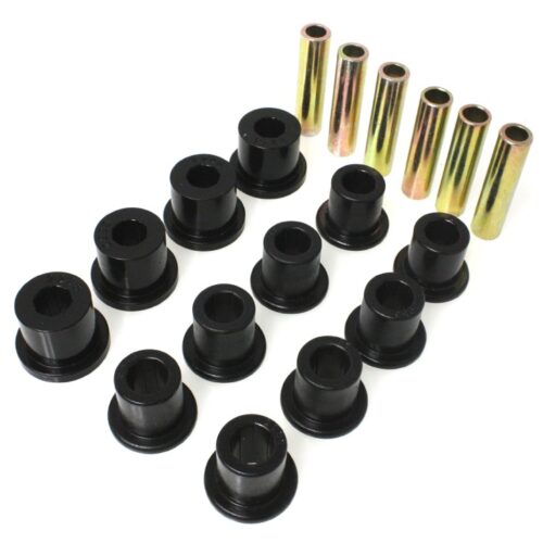 Energy Suspension 2.2107G 87-96 Jeep Wrangler Black Front/Rear Spring and Shackle Bushing - Image 6