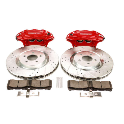 Alternative view of Power Stop 05-14 Ford Mustang Front Big Brake Conversion Kit
