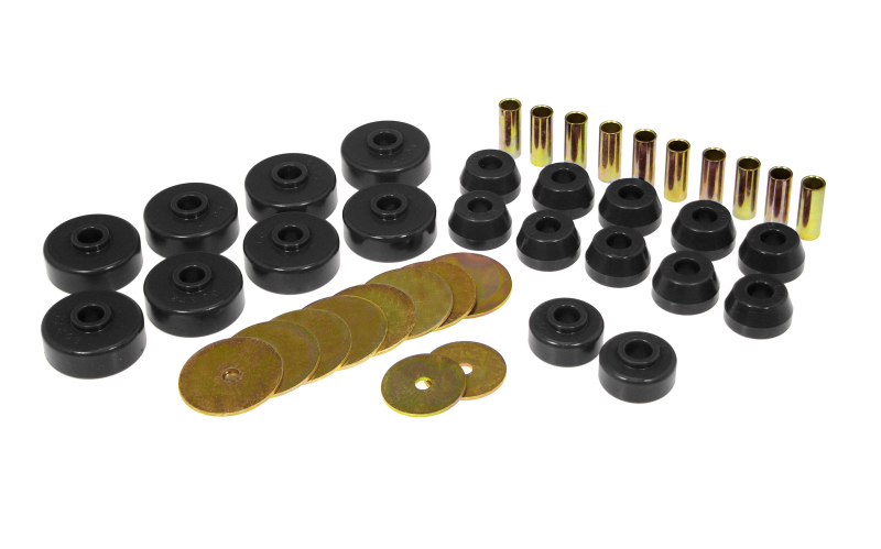 Prothane 18-102-BL 84-88 Toyota 4Runner Body Mount Kit - Black