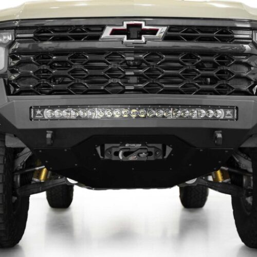 Alternative view of ADD 25-26 Chevy Silverado 1500 ZR2 Stealth Fighter Front Bumper
