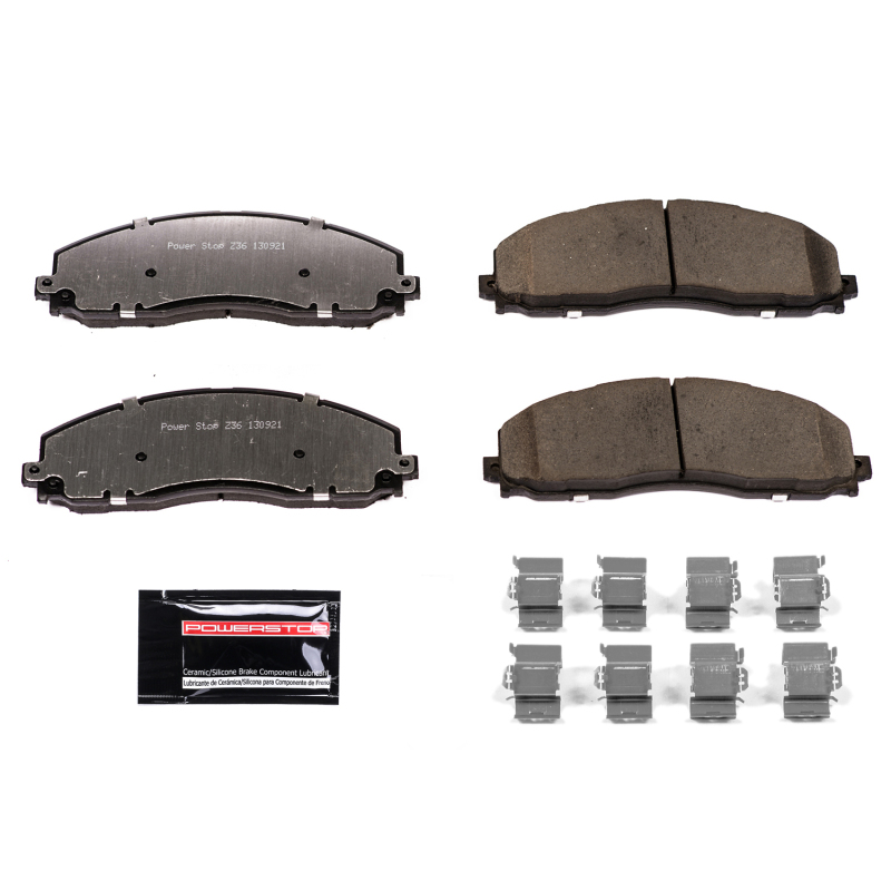 Power Stop 12-19 Ford F-250 Super Duty Front Z36 Truck & Tow Brake Pads w/Hardware - Image 3