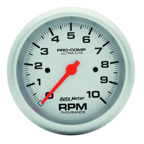 Autometer 4497 Ultra-Lite 87.5mm 10K RPM In Dash Tach