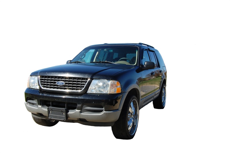 AVS 94819 02-10 Ford Explorer (4 Door) Ventvisor Outside Mount Window Deflectors 4pc - Smoke - Image 5