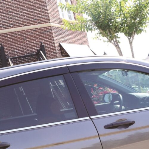 Alternative view of AVS 07-18 Jeep Wrangler (2 Door Only) Ventvisor Low Profile Window Deflectors 2pc - Smoke