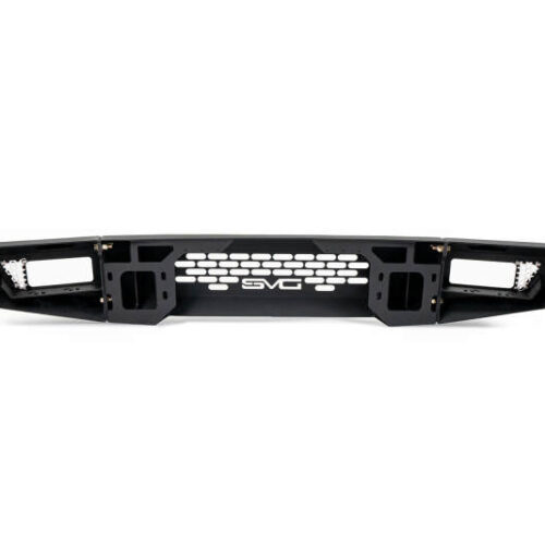 Alternative view of DV8 Offroad FBBR-03 2021+ Ford Bronco Bumper- Accommodates 20in Dual Row Light Bar & (4) 3in Pod Light Mount