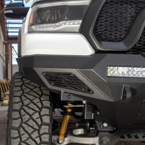 Addictive Desert Designs F611402770103 2019 Ram Rebel 1500 Stealth Fighter Fr Bumper w/Parking Sensor Cutouts - Image 6