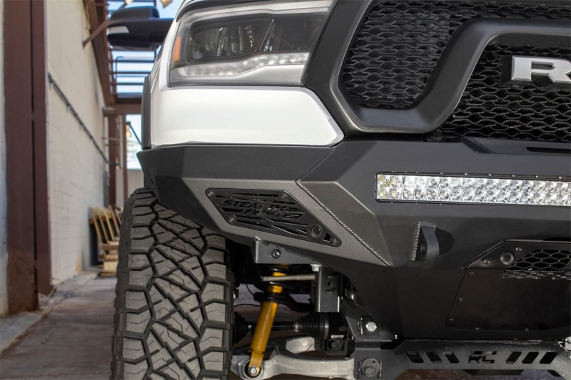 Addictive Desert Designs F611402770103 2019 Ram Rebel 1500 Stealth Fighter Fr Bumper w/Parking Sensor Cutouts - Image 6