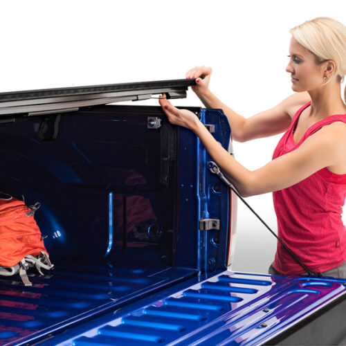 BAK 448203RB 12-20 Ram 1500/2500 (19-20 Classic Only) 6ft 4in Bed (w/ Ram Box) BAKFlip MX4 Matte Finish - Image 3