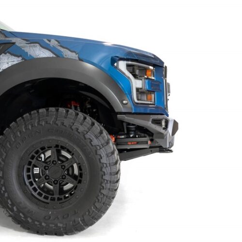 Addictive Desert Designs 17-20 Ford Raptor F-150 Bomber Front Bumper w/ 2 20in Light Bar Mounts