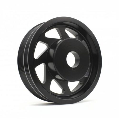PERRIN 93-14 Subaru Impreza (Incl. 02-14 WRX) / 04-21 STI Lightened Crank Pulley - Black - Image 2
