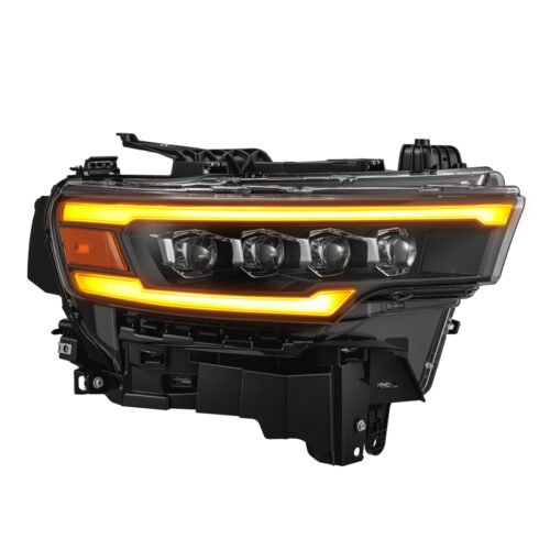 AlphaRex 880891 25-26 Dodge Ram 1500 NOVA LED Proj Headlights- Black w/Activ Lit/ Seq Signal/Switchbk DRL - Image 4