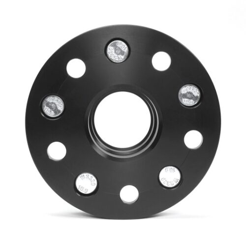 PERRIN Subaru 25mm Wheel Spacers 5x114.3 BP w/56mm Hub - Black - Image 3