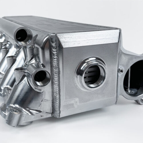 CSF Gen 2 B58 Race X Charge-Air-Cooler Manifold - Raw Billet Aluminum Finish - Image 3