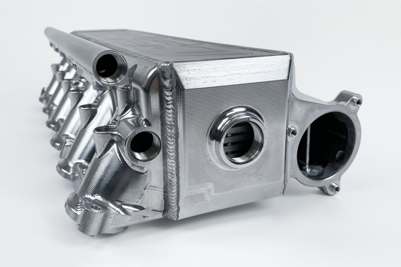 CSF Gen 2 B58 Race X Charge-Air-Cooler Manifold - Raw Billet Aluminum Finish - Image 3
