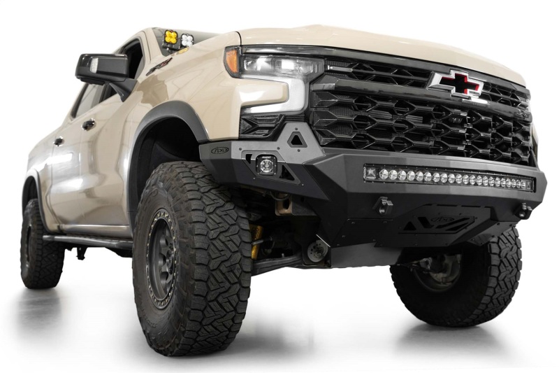 Addictive Desert Designs 2022+ Chevy Silverado 1500 ZR2 Stealth Fighter Front Bumper - Image 9