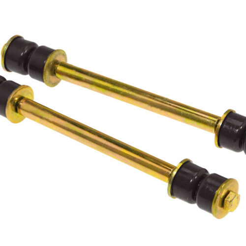 Prothane 19-419-BL Universal End Link Set - 7 3/8in Mounting Length - Black