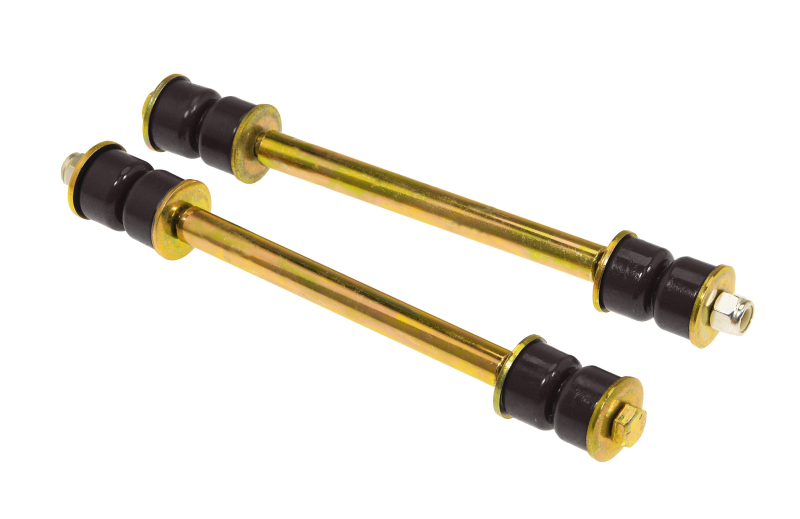 Prothane 19-419-BL Universal End Link Set - 7 3/8in Mounting Length - Black