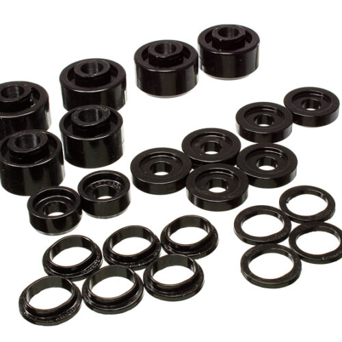 Energy Suspension 4.4121G 2005-07 Ford F-250/F-350 SD 2/4WD Reg Cab Body Mount Set - Black - Image 4