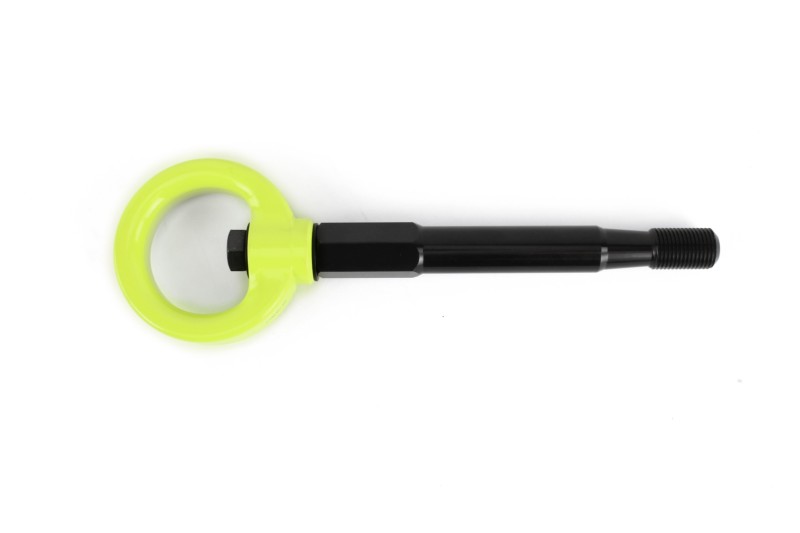 PERRIN 22-26 Subaru WRX / 18-23 Crosstrek Tow Hook Kit (Rear) - Neon Yellow - Image 3