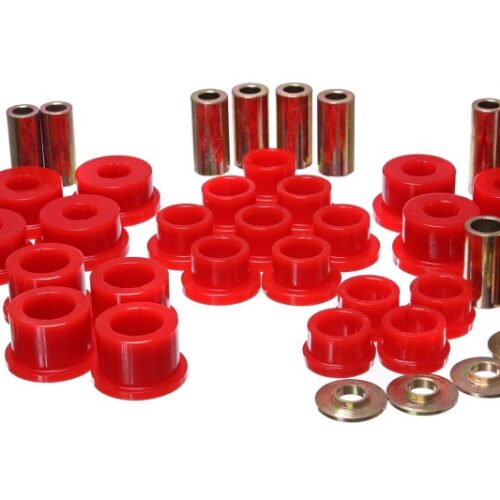 Energy Suspension 11.3110R 06-14 Mazda Miata Red Rear Control Arm Bushing Set