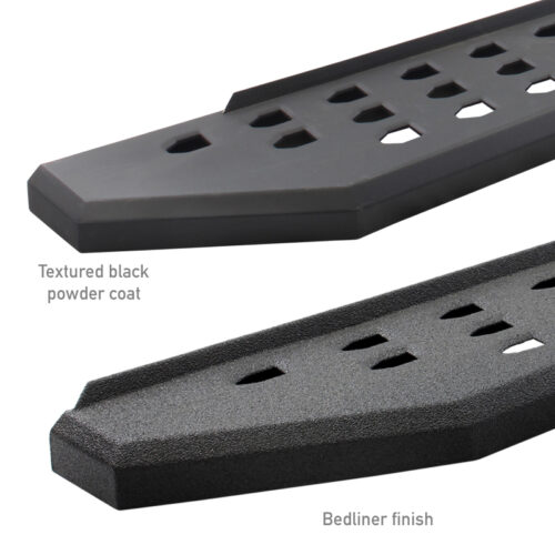 Go Rhino 69400080PC RB20 Running Boards - Tex Black - 80in