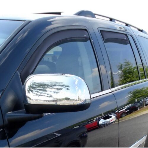 AVS 194344 07-10 Chrysler Aspen Ventvisor In-Channel Front & Rear Window Deflectors 4pc - Smoke