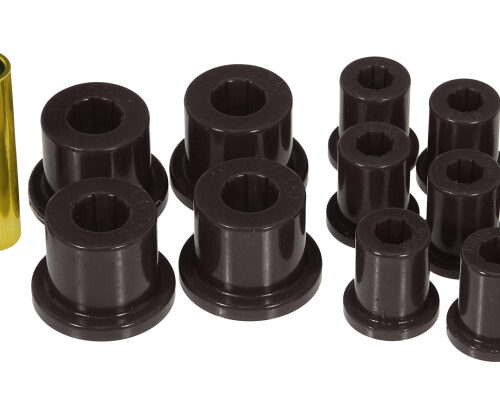Prothane 1-1003-BL 76-86 Jeep CJ5/CJ7 Rear Spring & Shackle Bushings - Black