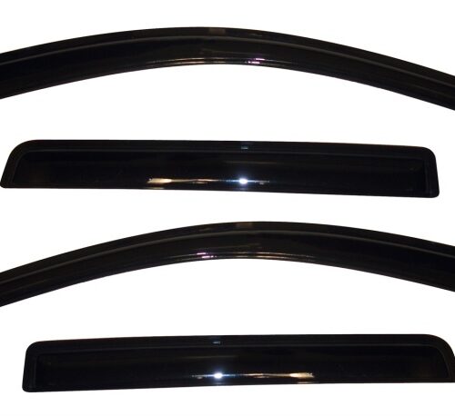 AVS 94642 11-18 Mitsubishi Outlander (Excl. Sport) Ventvisor Outside Mount Window Deflectors 4pc - Smoke