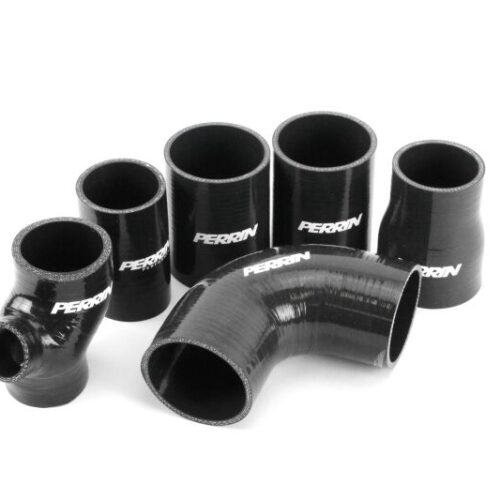 PERRIN 15-21 Subaru WRX Front Mount Intercooler Boost Tube Kit - Neon Yellow - Image 4