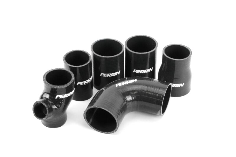 PERRIN 15-21 Subaru WRX Front Mount Intercooler Boost Tube Kit - Neon Yellow - Image 4