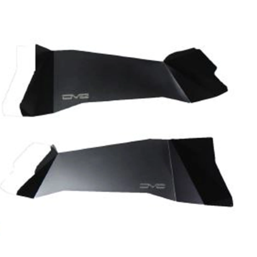 DV8 Offroad INFEND-01RB 07-18 Jeep Wrangler JK Rear Aluminum Inner Fender - Black - Image 8