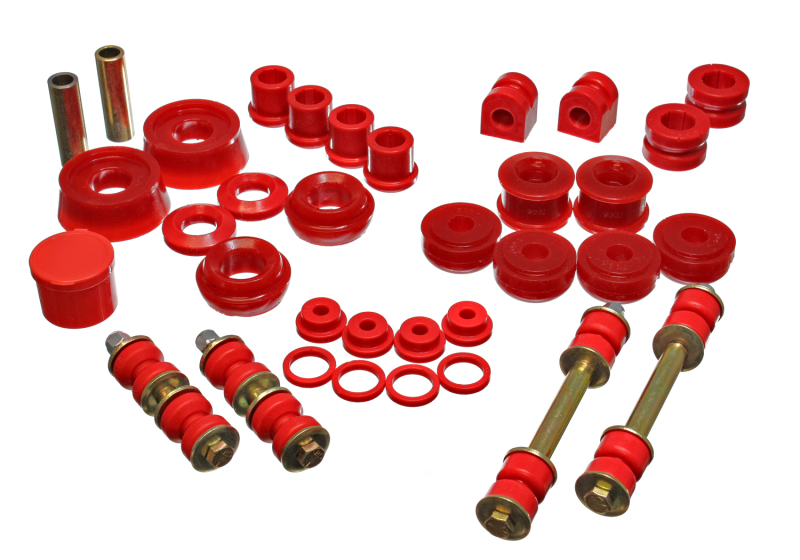 Energy Suspension 03-05 Dodge SRT-4 FWD Red Hyper-flex Master Bushing Set - Image 5