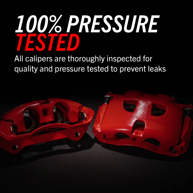 Power Stop 99-04 Jeep Grand Cherokee Rear Red Calipers w/Brackets - Pair - Image 4