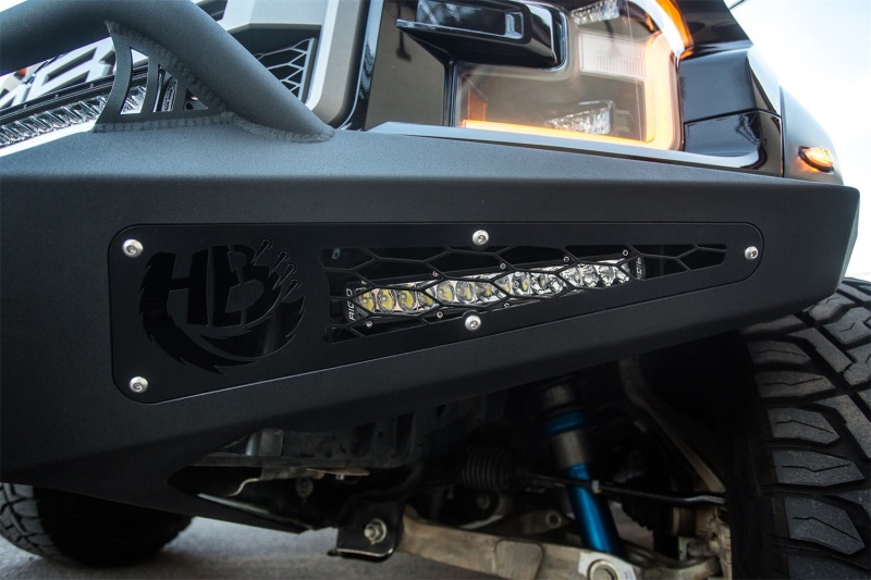 Addictive Desert Designs 17-18 Ford F-150 Raptor HoneyBadger Front Bumper w/ Winch Mount - Image 8