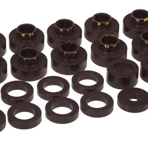 Prothane 1-103-BL 80-86 Jeep CJ5/CJ7 Body Mount 22 Bushing Kit - Black