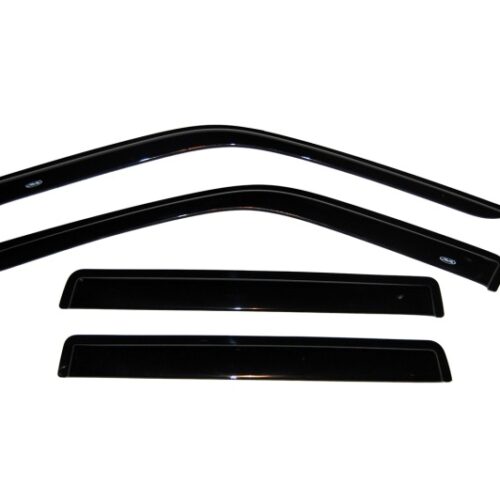 AVS 94320 93-98 Jeep Grand Cherokee Ventvisor Outside Mount Window Deflectors 4pc - Smoke - Image 4