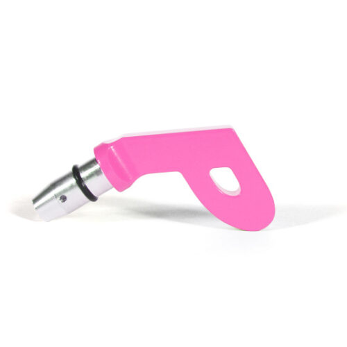 PERRIN 15-26 Subaru WRX & 13-26 BRZ/FR-S/86/GR86 Dipstick Handle P Style - Hyper Pink - Image 3