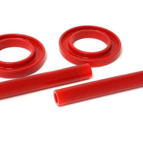 Energy Suspension 91-96 Chevrolet Full Size Red Rear Upper Coil Spring Isolators