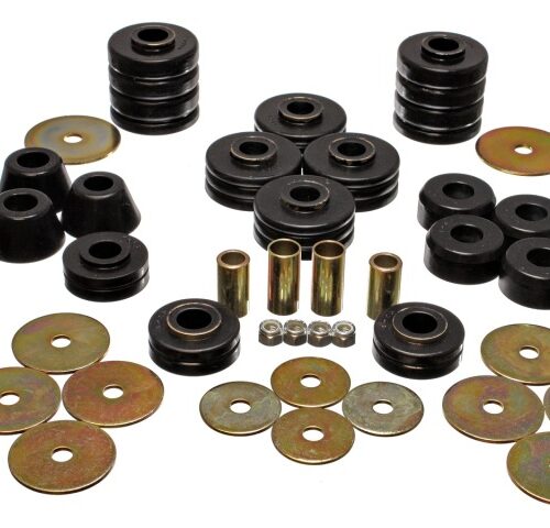 Energy Suspension 3.4105G 73-95 K5 Blazer Black Body(cab) Mount Set