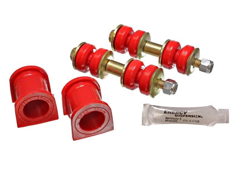 Energy Suspension 8.5130R 04-07 Scion xB Red 25mm Front Sway Bar Bushing Set