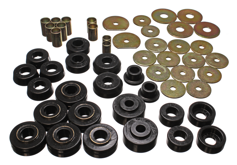 Energy Suspension 3.4138G Chevy Body Mounts - Black - Image 5