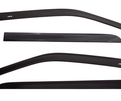 AVS 194805 2019 Chevrolet Silverado 1500 Crew Cab Pickup Ventvisor In-Channel 4pc - Smoke - Image 4