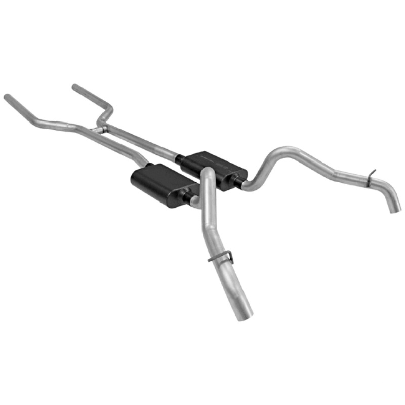 Flowmaster 17129 67-68 GM F-BODY 2.5 in. American Thunder Crossmember-Back Exhaust System - Image 2