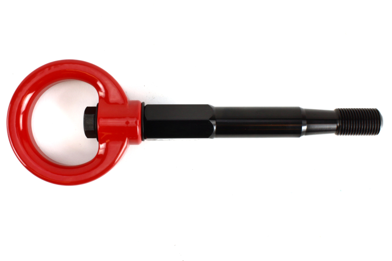 PERRIN 15-17 Subaru WRX & STI / 13-17 Crosstrek / 12-16 Impreza Tow Hook Kit (Front) - Red - Image 3