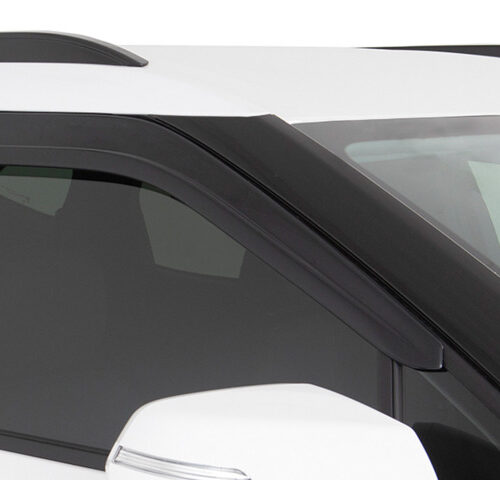 AVS 892020 07-18 Jeep Wrangler (2 Door Only) Ventvisor Low Profile Window Deflectors 2pc - Smoke - Image 4