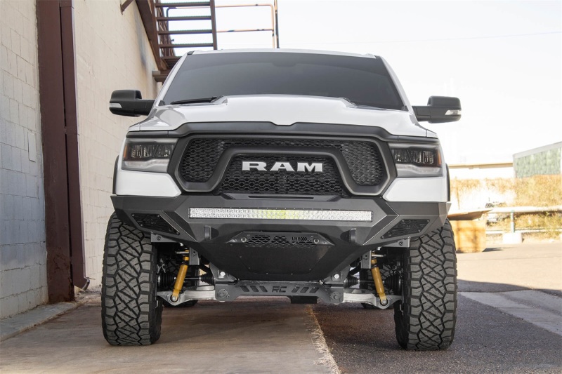 Addictive Desert Designs F611402770103 2019 Ram Rebel 1500 Stealth Fighter Fr Bumper w/Parking Sensor Cutouts - Image 4