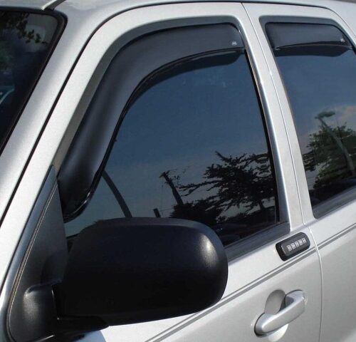 AVS 194330 07-10 Jeep Compass Ventvisor In-Channel Front & Rear Window Deflectors 4pc - Smoke - Image 10